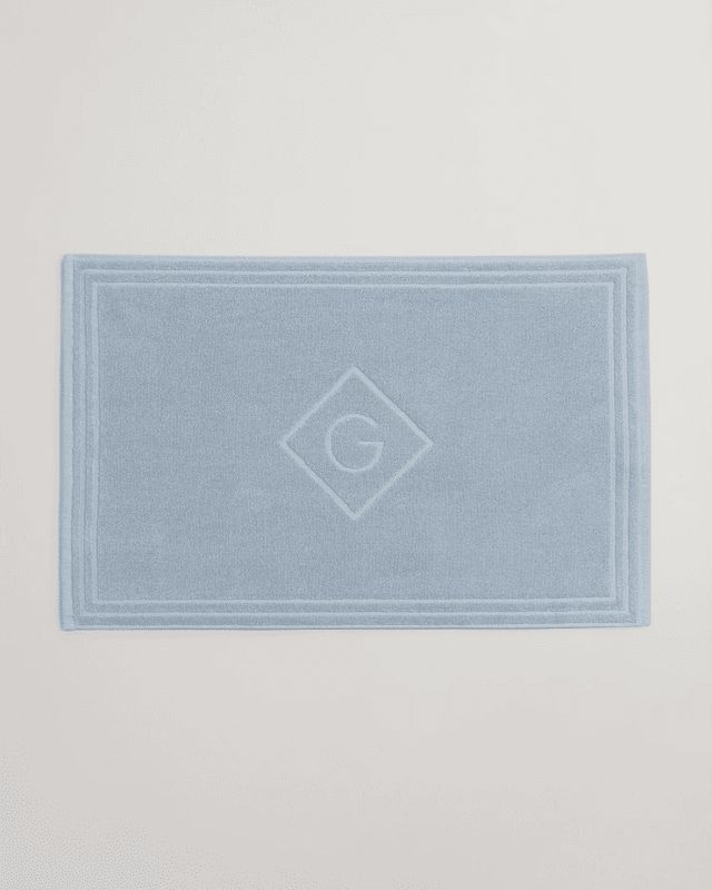 Baderomsmatte Organic G 50 x 80 cm Light blue