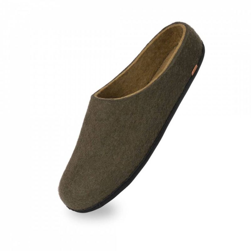 Slipper X - Forest green